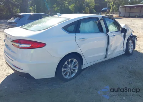 2020 Ford Fusion Se из США, поврежденный, VIN 3FA6P0HDXLR215375